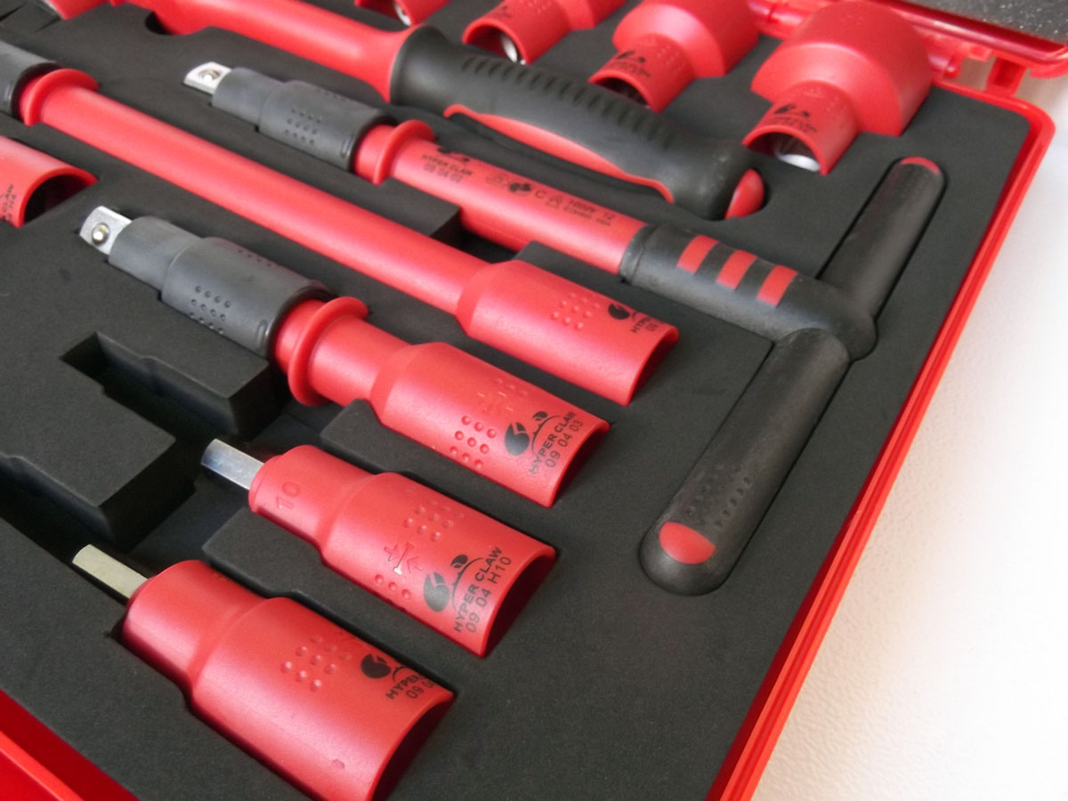 Gola sada 1/2" VDE do 1000V 20 dílů, Hyper Claw