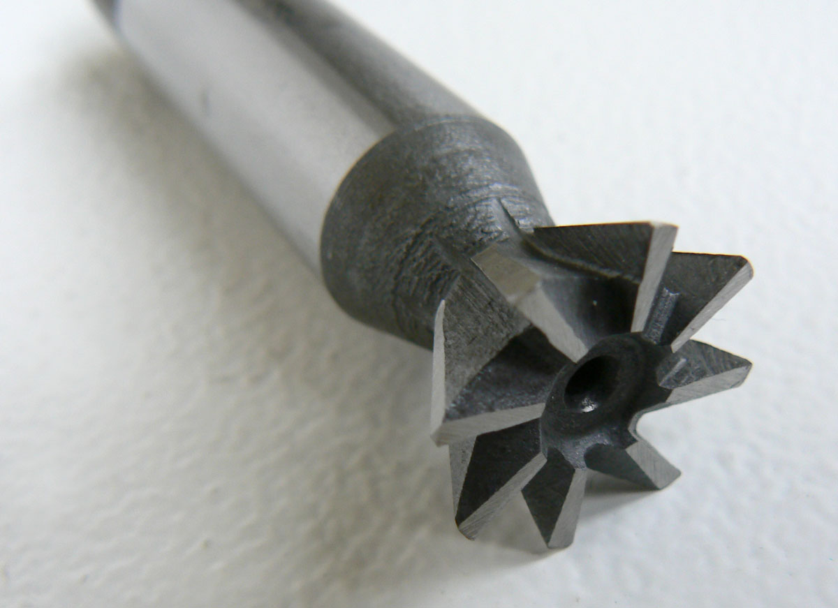 Úhlová stopková fréza 60°, HSS Cobalt  se závitem, 16 mm, Warco