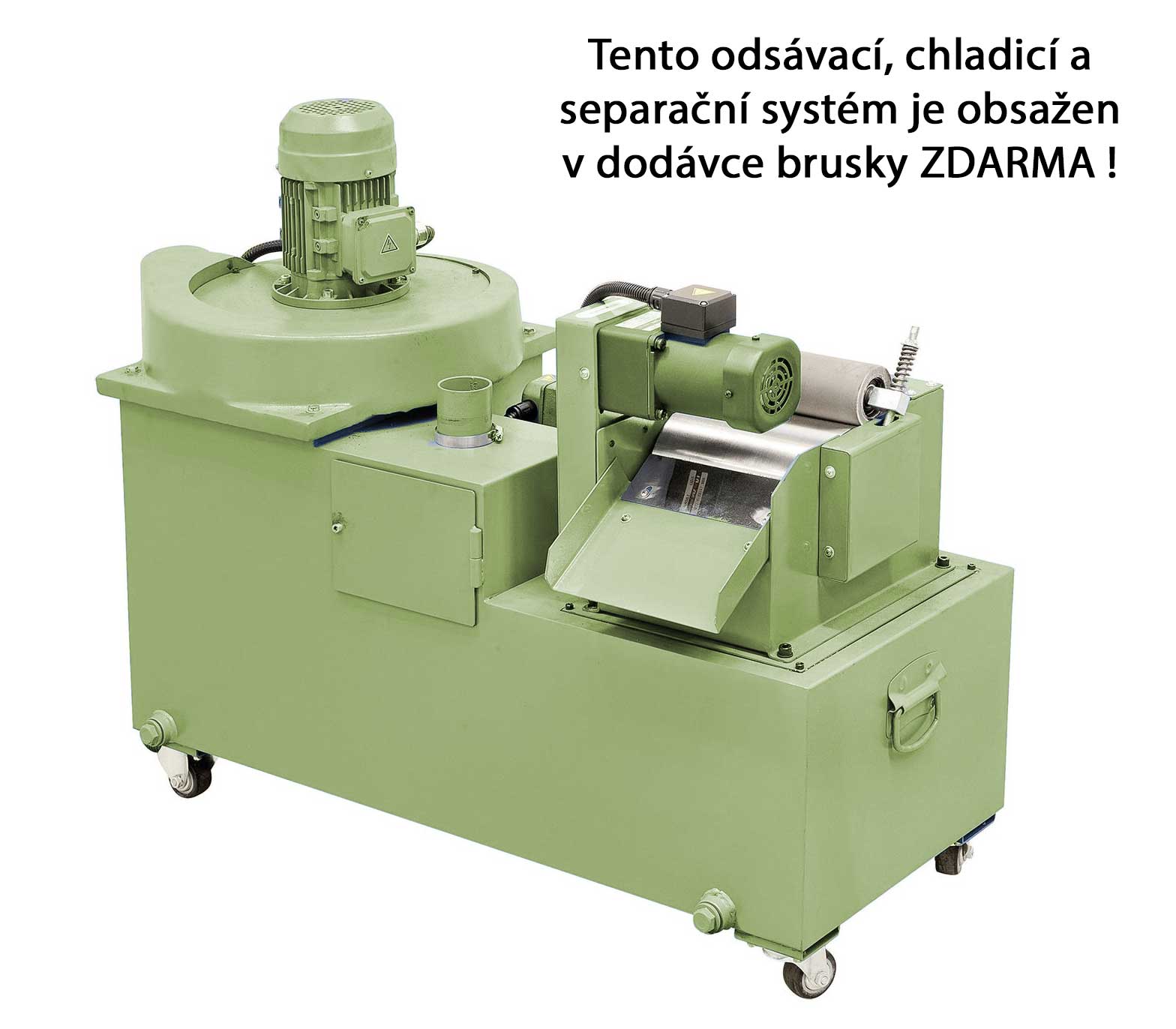 BSG 2040 M - průmyslová bruska na plocho s odsáváním a chlazením, 850 kg, Warco