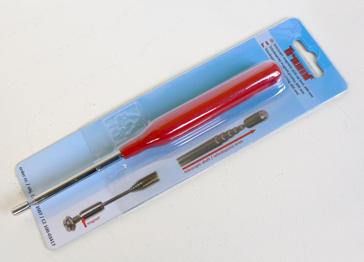 Magnet teleskopický  průměr 6 mm, délka 560 mm, nosnost 500 g