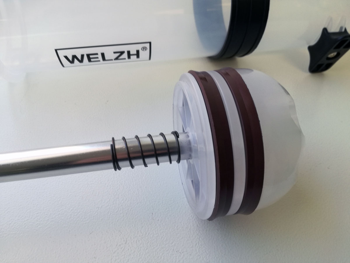 Sací a plnící pumpa pro výměnu olejů a provozních kapalin, 1.5l, Welzh