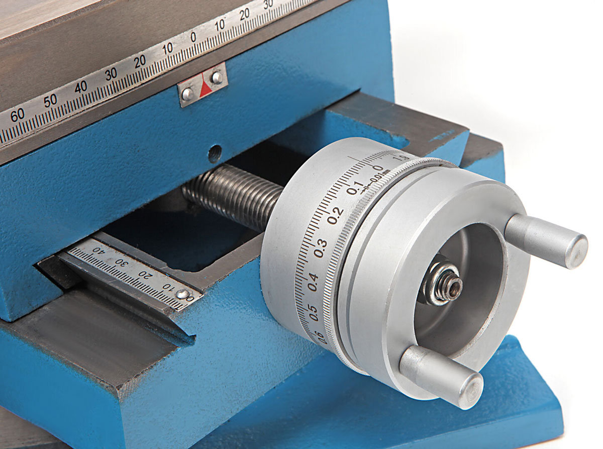 Křížový stůl 330 x 220 mm s otočnou základnou pro frézování nebo vrtání, 33 kg