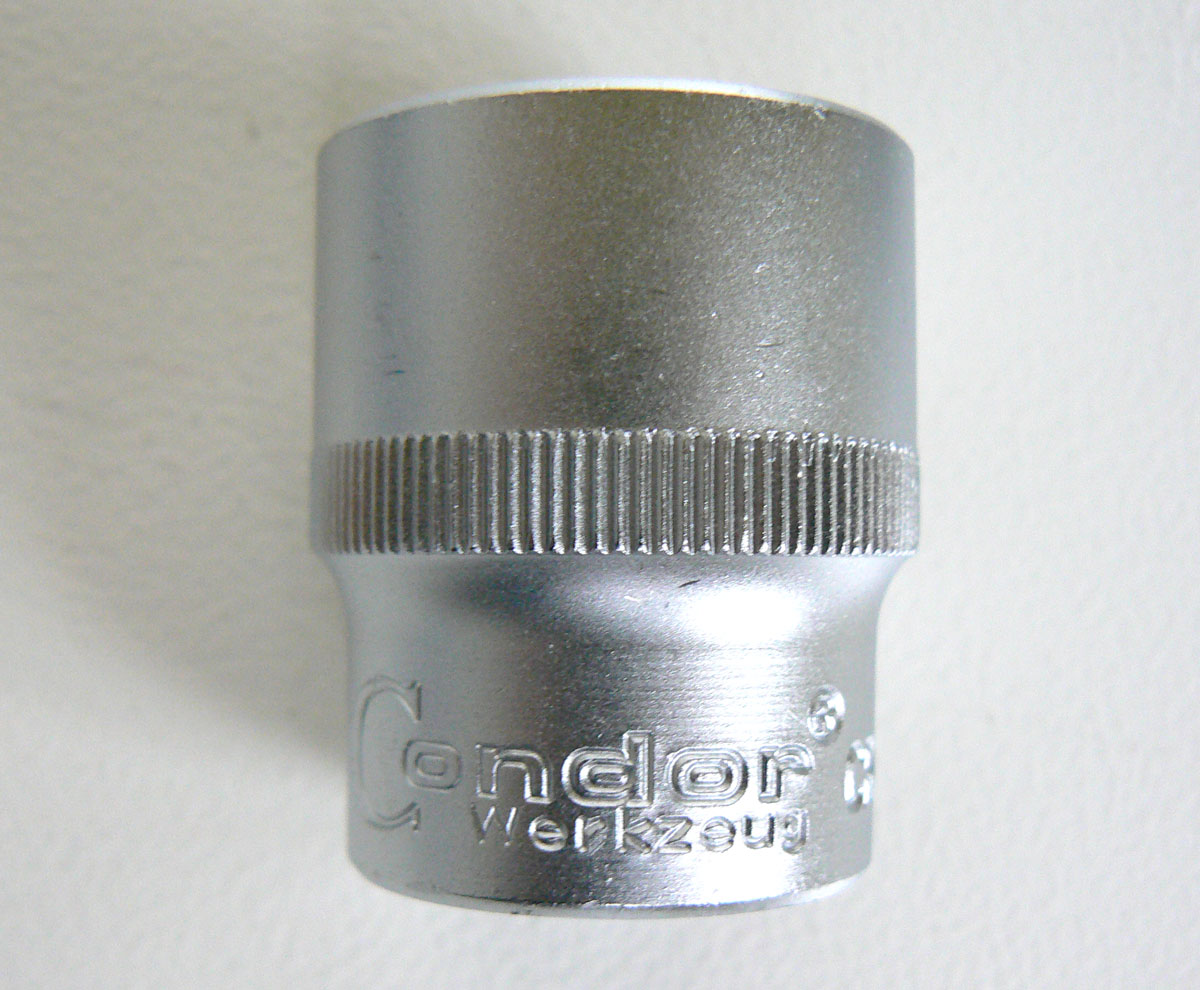 Hlavice nástrčné 1/2", 6 hran 3/8" - 15/16", sada 10 dílů, palcové, Condor Werkzeug