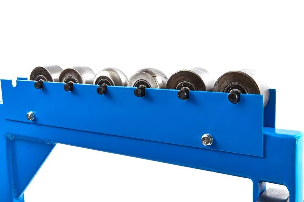 Stroj na tváření plechu MINI ANGLICKÉ KOLO, upnutí do svěráku, 8 rolen, 12.5 kg