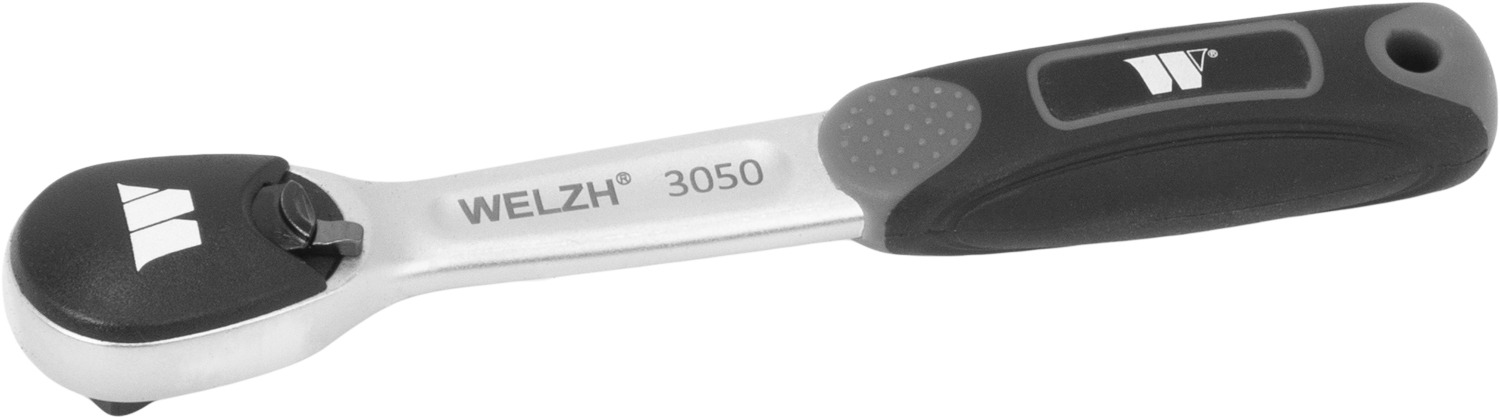 Sada ráčen 1/4", 3/8", 1/2", s přepínací páčkou, 80 zubů, Welzh