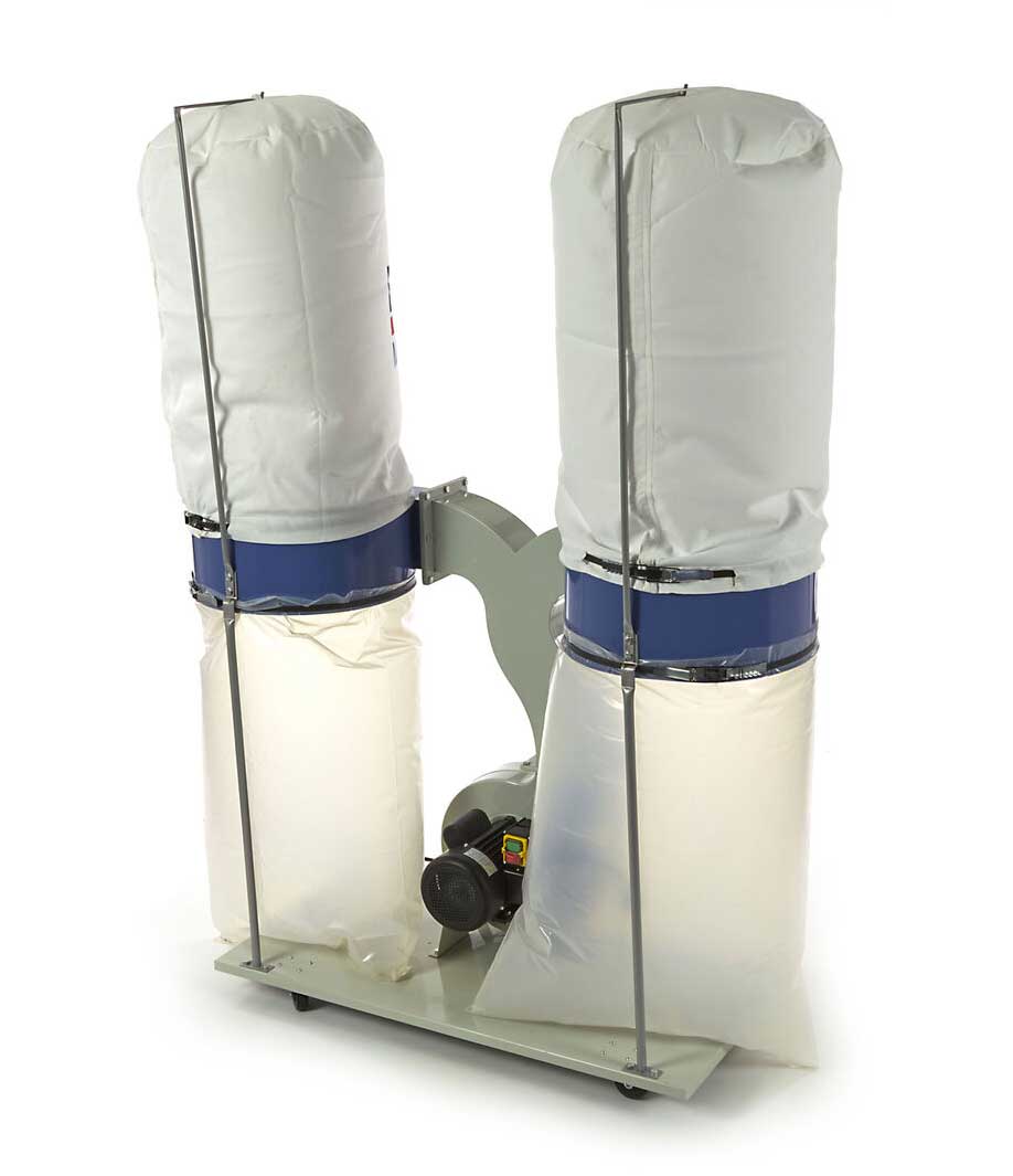 Mobilní profesionální odsávač prachu a pilin "300", 2.2 kW, 230 V, 4000 m3/hod.