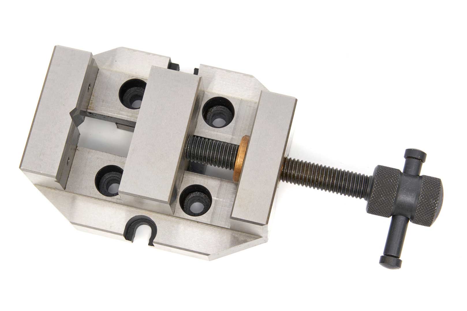 Strojní svěrák pro frézovací přípravek do soustruhu, šířka čelistí 60 mm