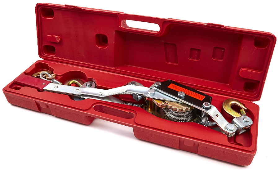 Pákový lanový ruční kladkostroj, vyprošťovací hupcuk, naviják , 4000 kg