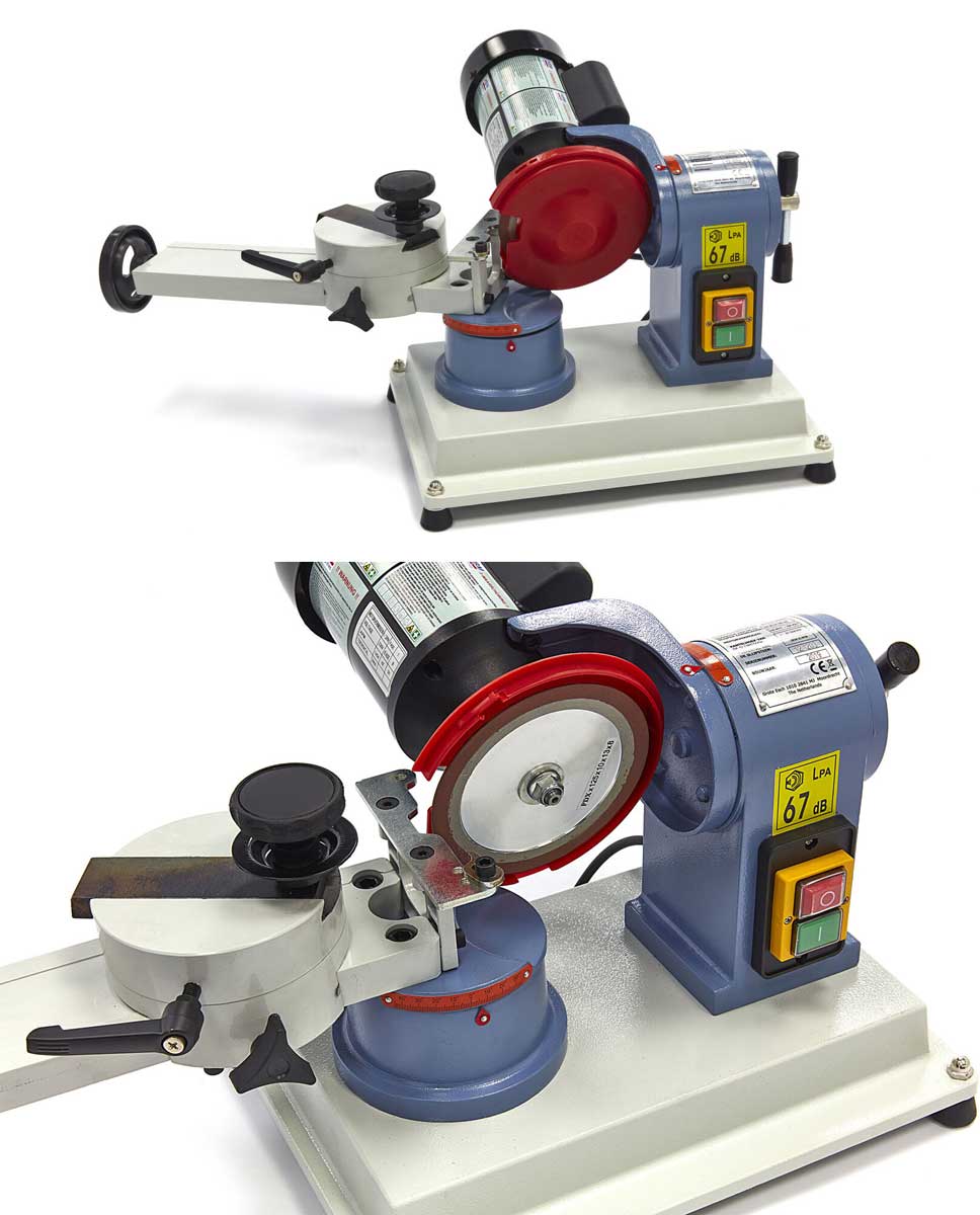 Bruska na pilové kotouče s TK plátky, pro koutouče průměru 80 - 700 mm, 12 kg