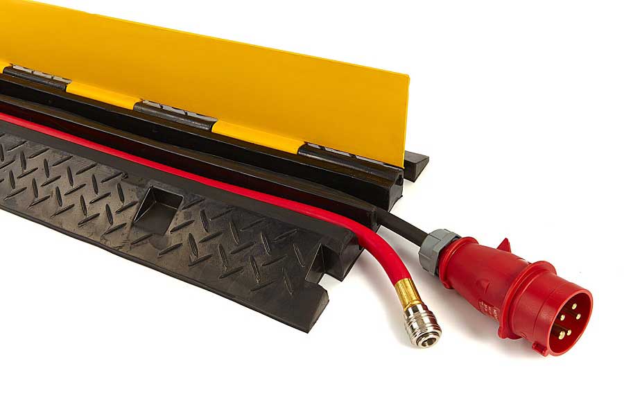 Kabelový most, kabelový přejezd s odklápěcím víkem, nosnost 9 t, délka 100 cm