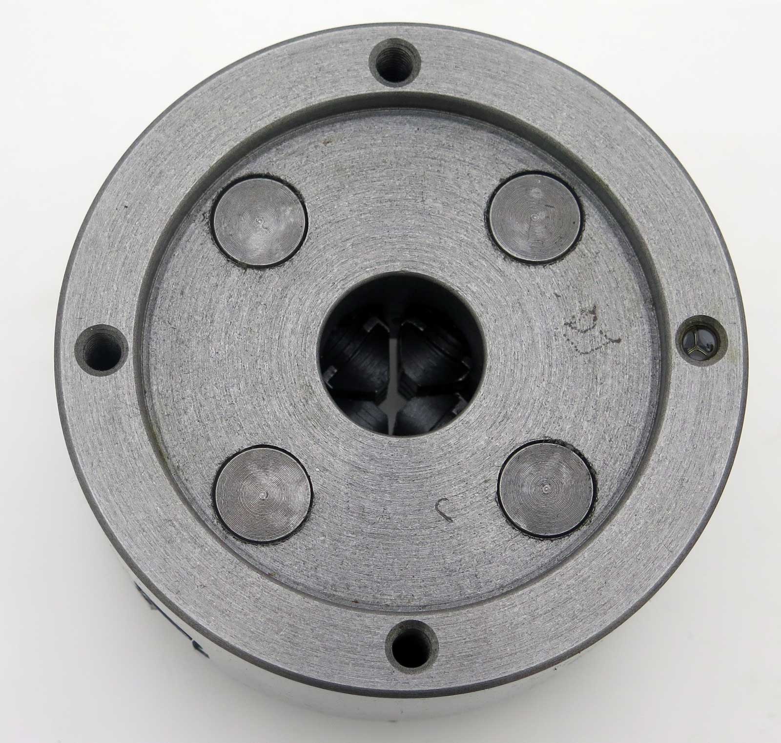 Nezávislé soustružnické sklíčidlo K72 - 125 mm, 4 čelisti, DIN 6350