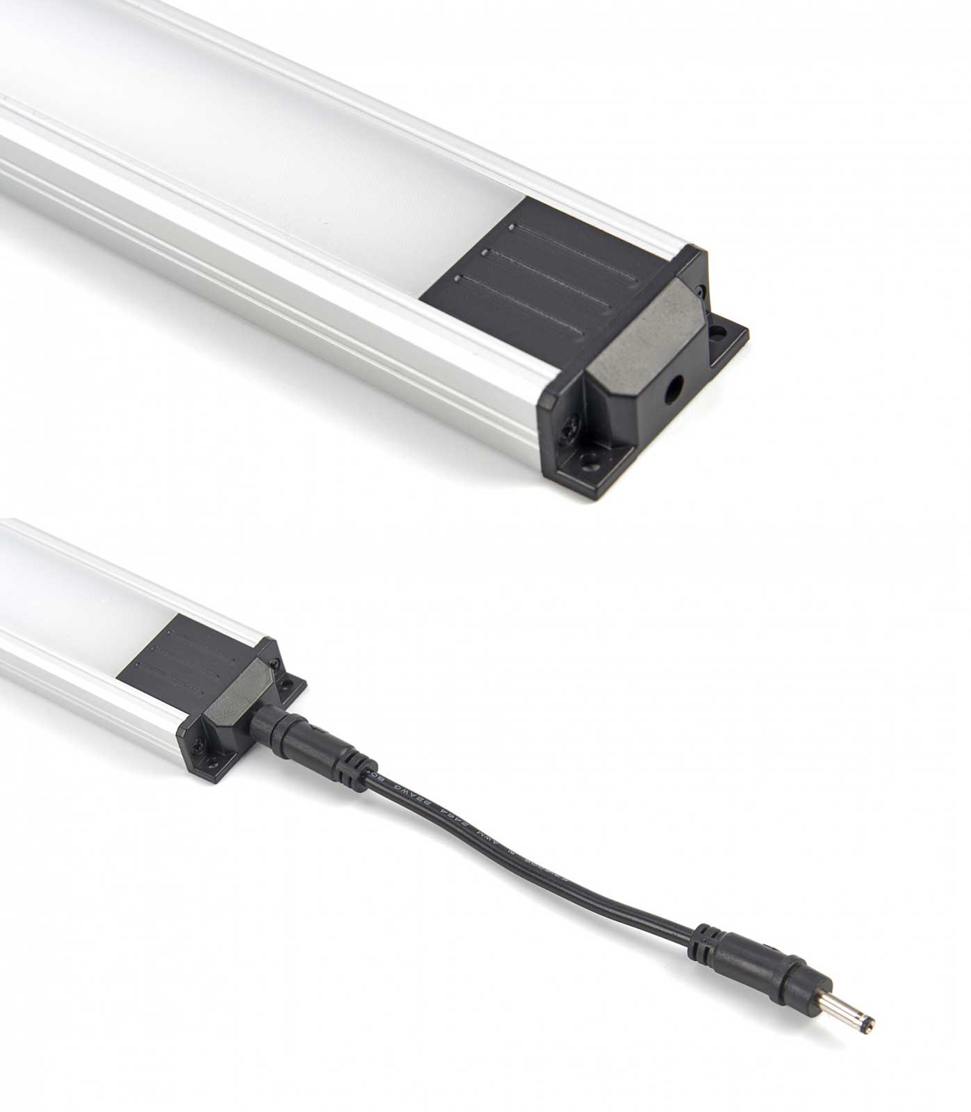 Ploché LED osvětlení pro dílenský nábytek včetně propojovacího kabelu