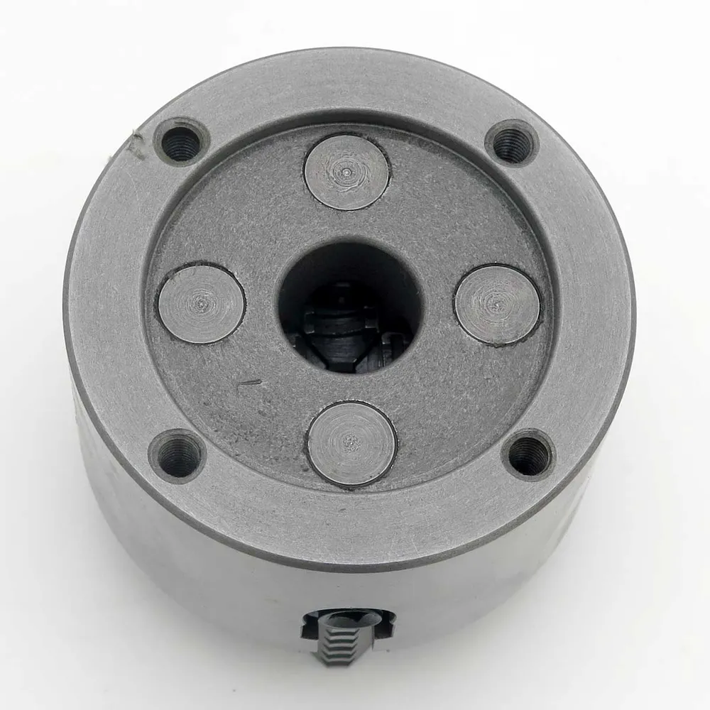 Nezávislé soustružnické sklíčidlo K72-100 mm, 4 čelisti, DIN 6350