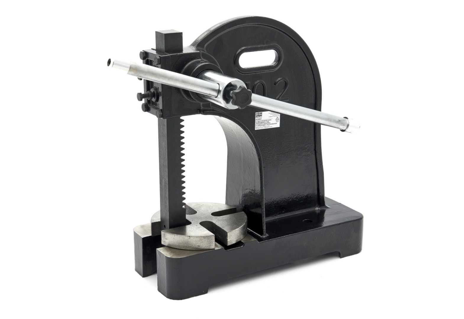 Ruční hřebenový lis 2t, hmotnost 20 kg