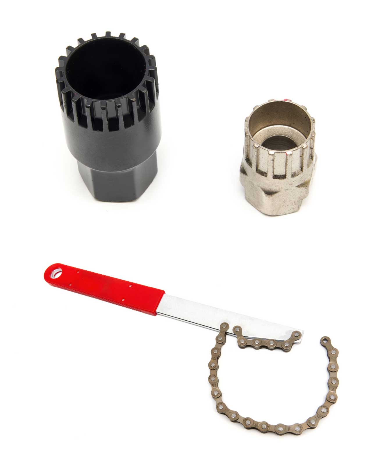 Komplexní sada na opravu a údržbu jízdních kol - v praktickém hliníkovém kufru