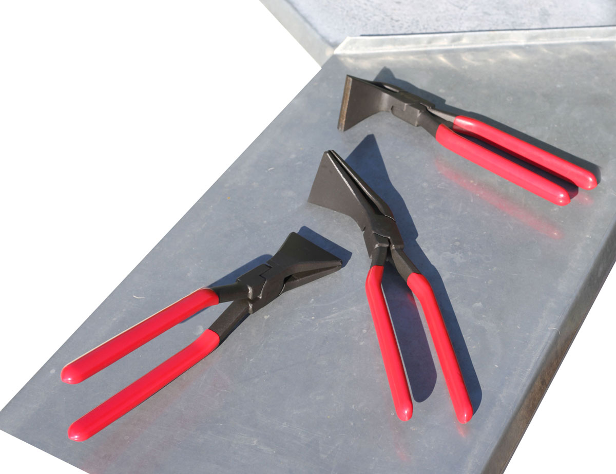 Kleště klempířské zahnuté 90°, 260 mm, Triumf