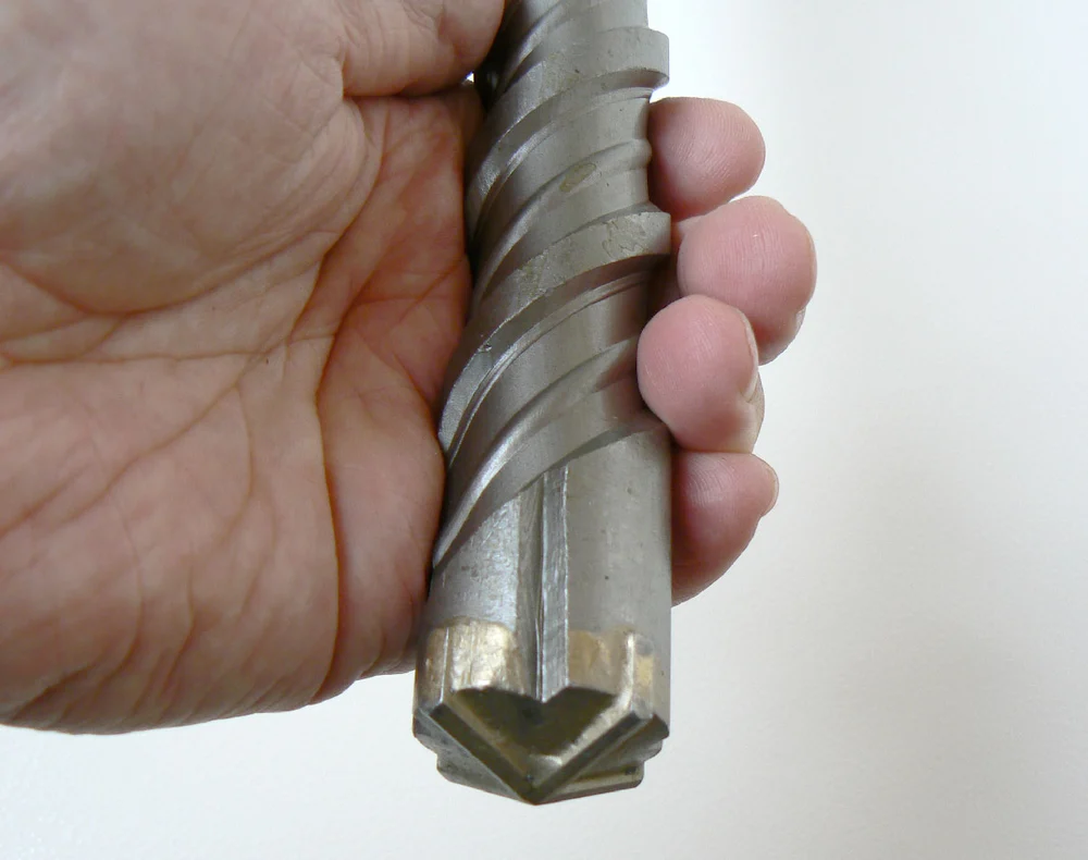 Vrták vidiový do betonu, 4 břity, 32 x 1000 mm, SDS Plus, Triumf