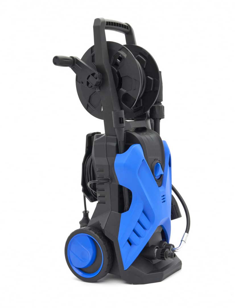 Vysokotlaký čistič 2200 W, 165 barů včetně čističe terasy, mycího kartáče a turbo trysky