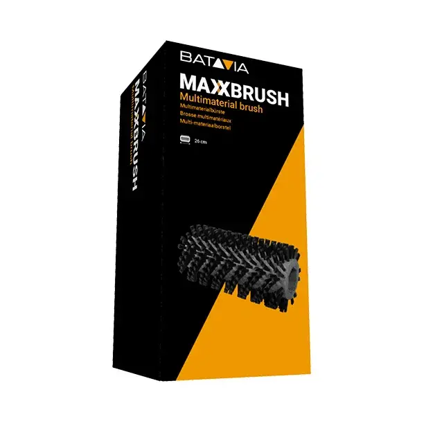 Nylonový kartáč černý, kartáč na čištění citlivých povrchů, náhradní kartáč pro MAXXBRUSH BATAVIA