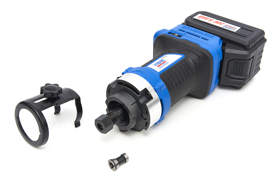 Aku frézka, 20V, 5Ah,  bateriová platforma Power20.5, včetně 2 baterií, nabíječky