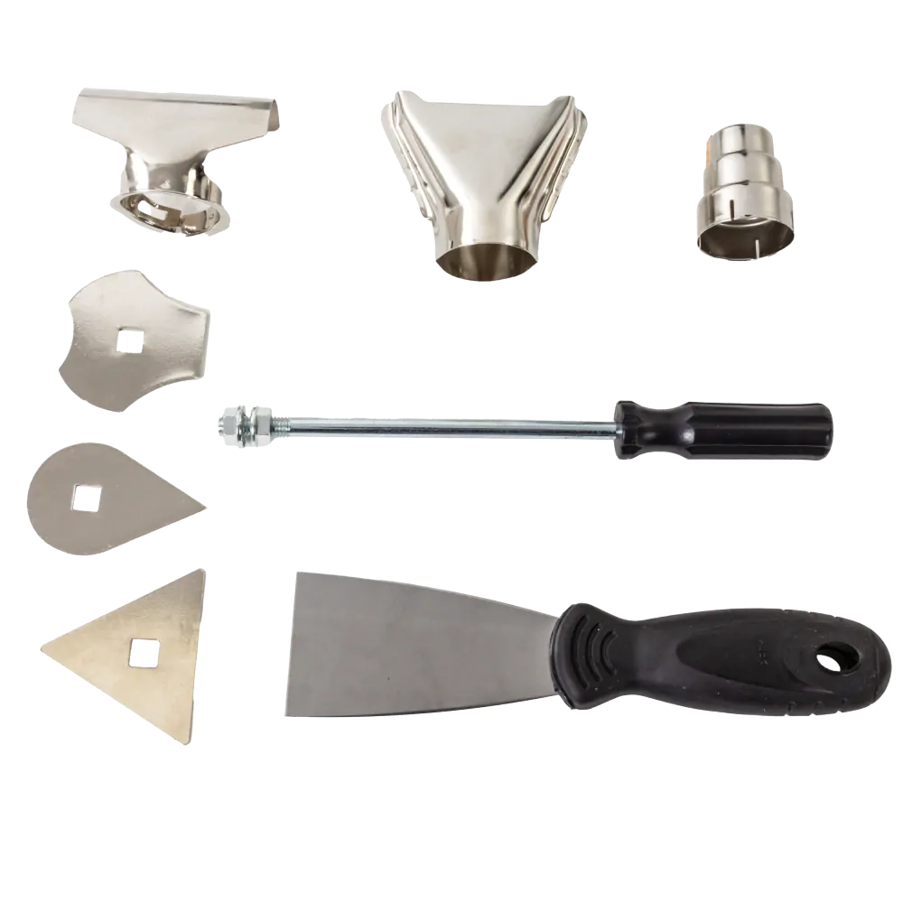 Renovační sada pro odstranění staré barvy a nanesení nové, horkovzdušná pistole 1.800 W + malířský váleček s integrovaným zásobníkem na 520 ml barvy BATAVIA