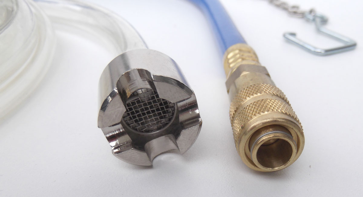 Pneumatický podtlakový plnič chladicí kapaliny, tester těsnosti chlazení, Triumf