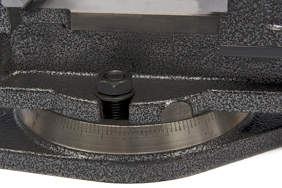 Litinový strojní svěrák 75 mm odnímatelnou otočnou základnou pro strojní obrábění, 8 kg