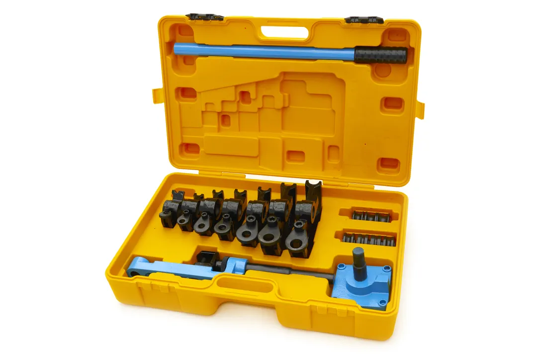 Profesionální ohýbačka trubek se segmenty pro 7 průměrů, 10 až 25 mm