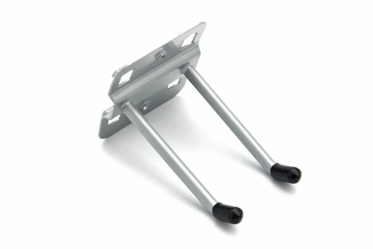 45dílná sada háčků poliček, držáků pro dírkovaný panel