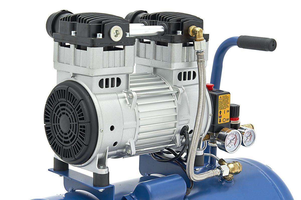 Tichý kompresor, 2HP, 50l, HBM