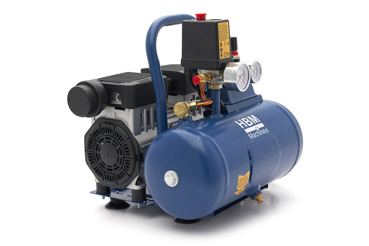 Tichý kompresor, 0,7HP, 6l, HBM