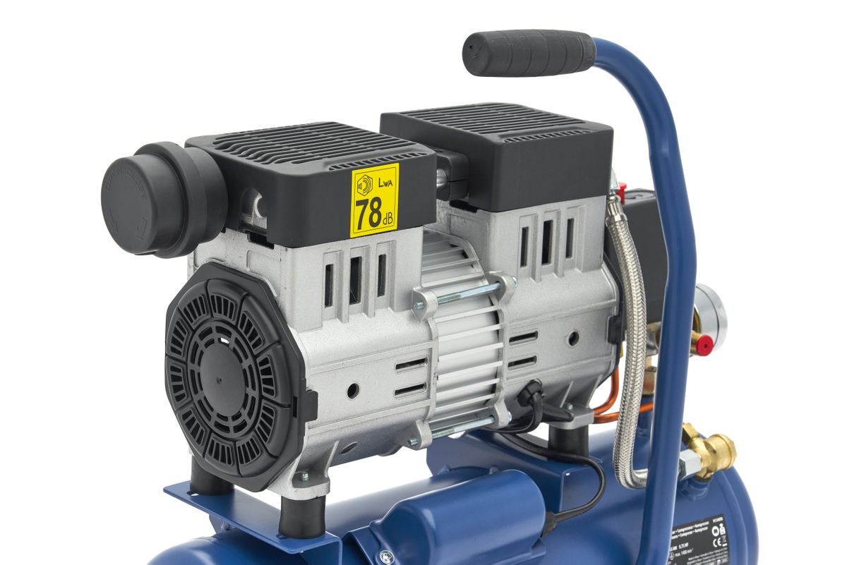 Tichý kompresor, 0,7HP, 8l, HBM
