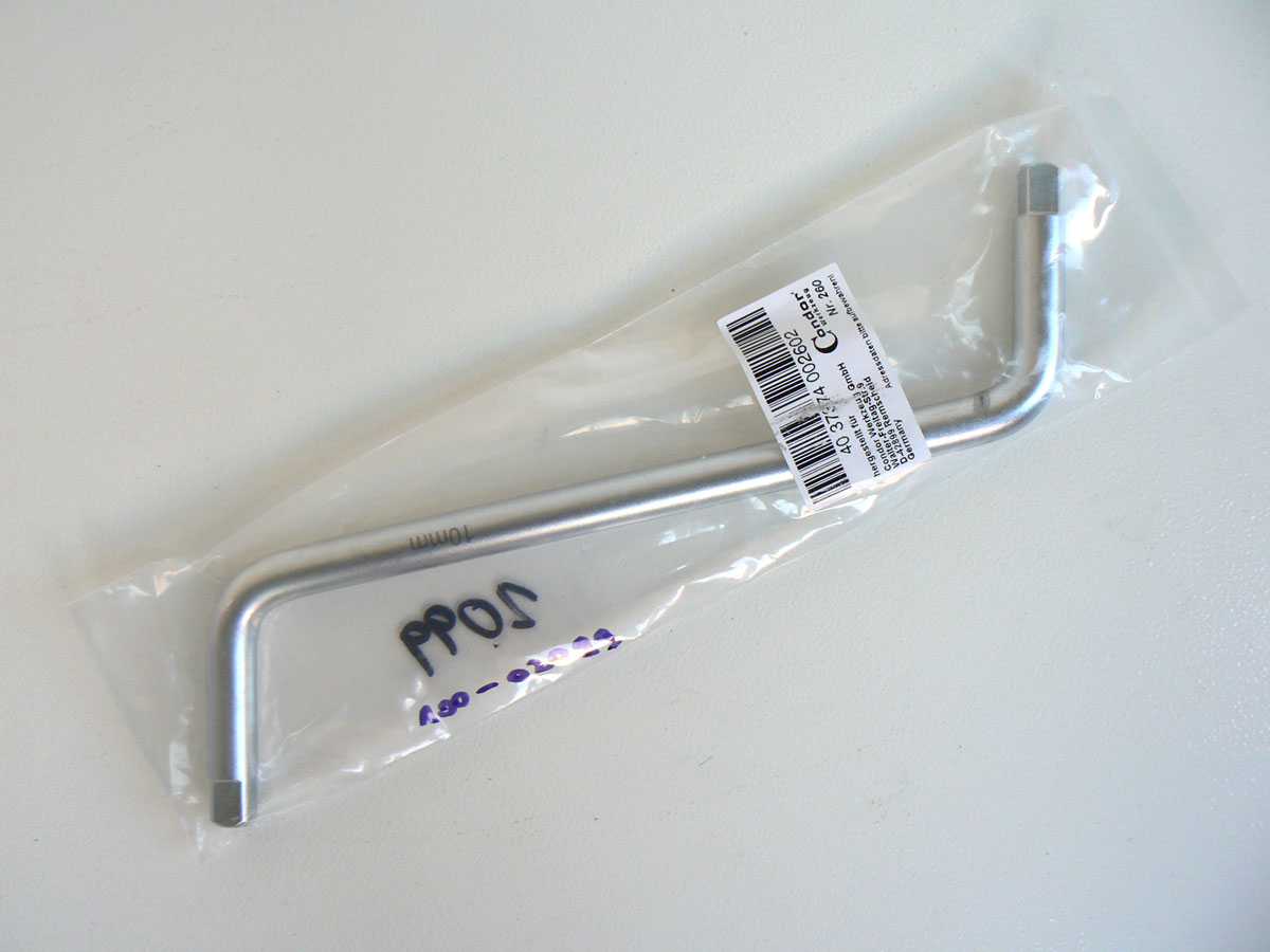 Klíč na olejové výpustě (např. pro Peugeot), 8 x 10 mm, Condor Werkzeug