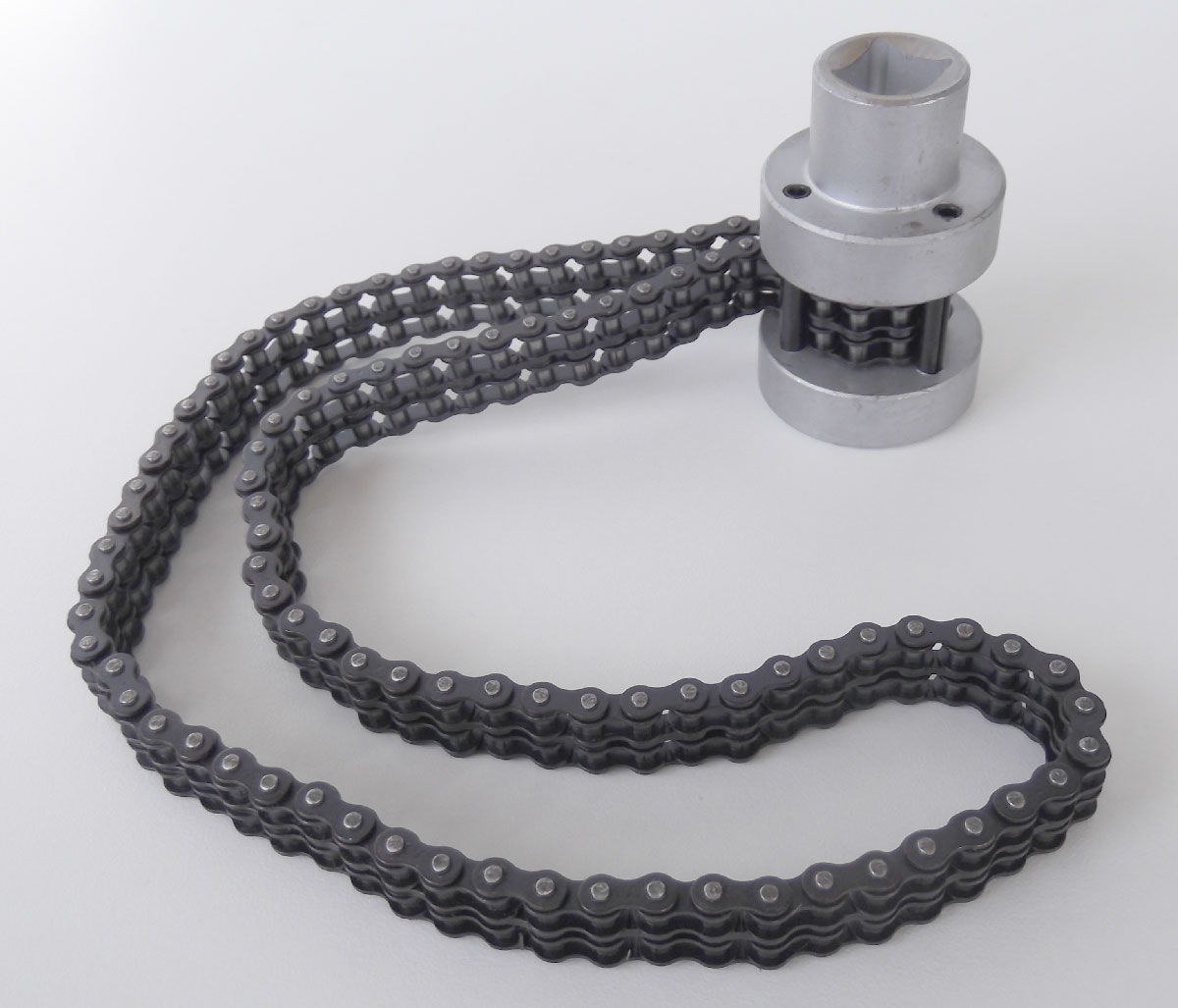 Klíč na olejové filtry řetězový, dvojitý řetěz, 60-170 mm, Triumf