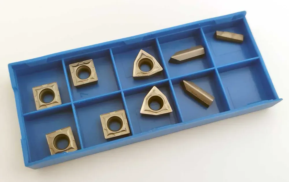 Výměnné plátky VBD pro 12 mm soustružnické nože - sada 9 ks, Warco