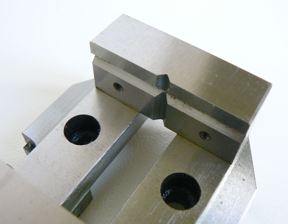 Strojní svěrák pro frézovací přípravek do soustruhu - šířka čelistí 60 mm, Warco