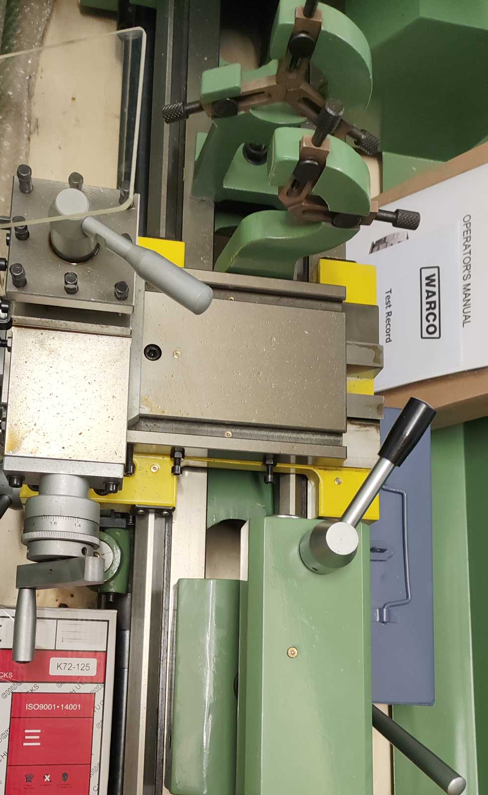 Warco WM 280V, stolní soustruh, variabilní otáčky, AC motor s invertorem, 210kg