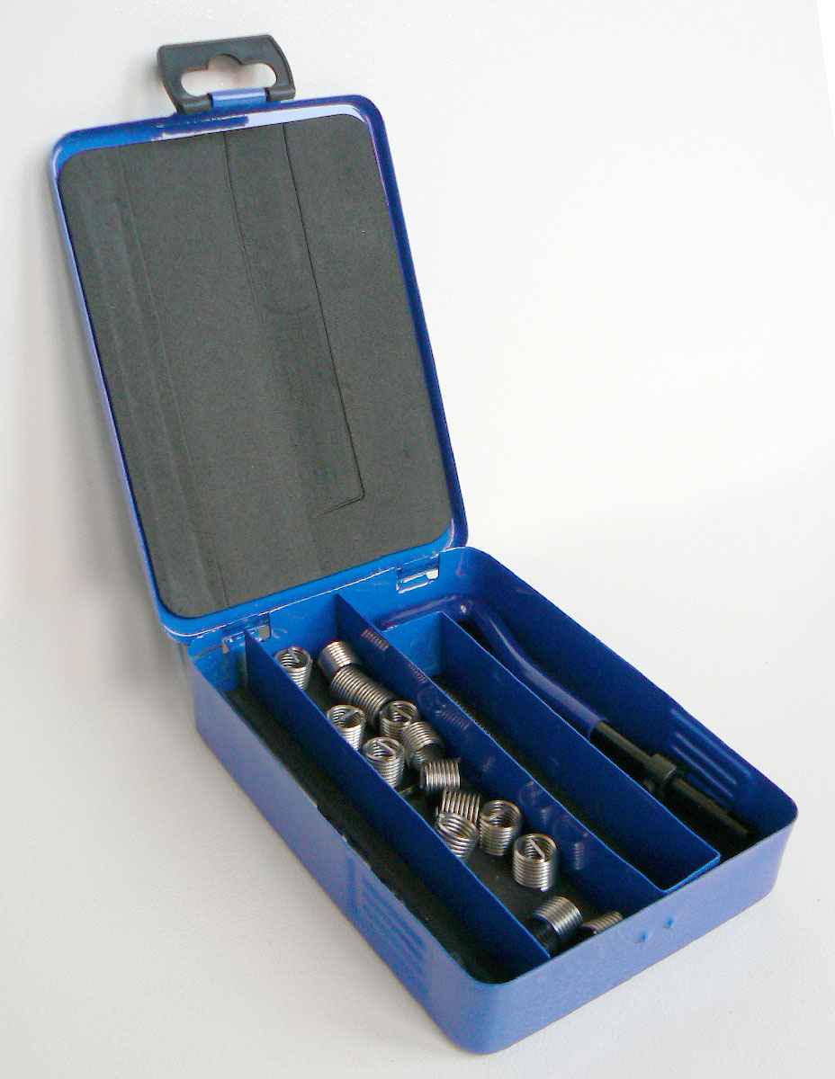 Sada na opravu závitů  M10 x 1.5, nerezové vložky, Condor Werkzeug