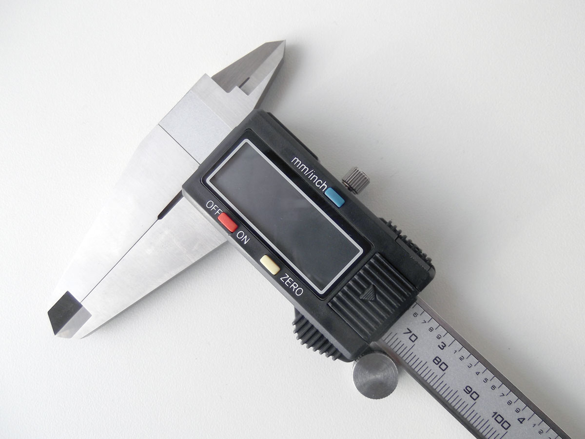 Měřítko posuvné digitální 300 mm, metrické i palcové, Warco