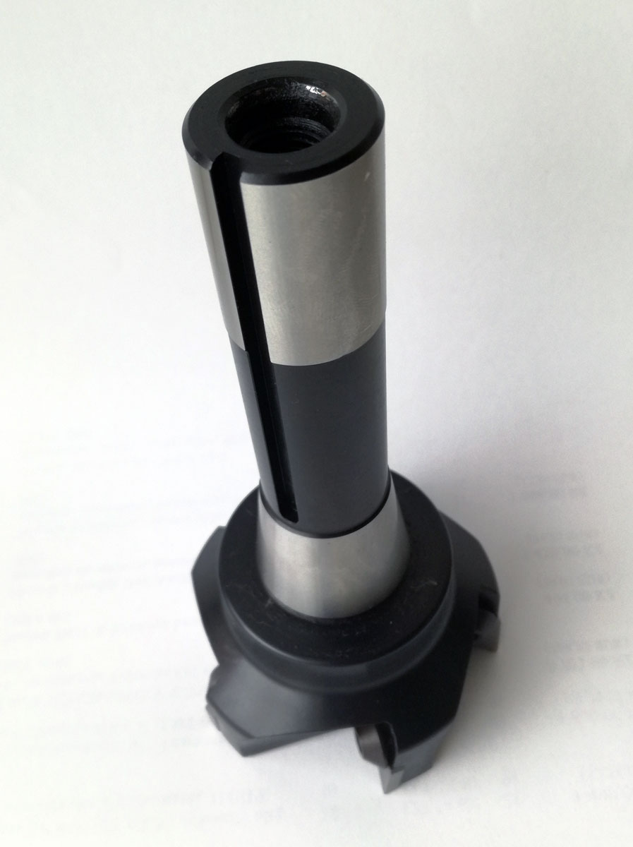 Frézovací nástroj s VBD - průměr 75 mm, 5 břitů, kužel R8, Warco