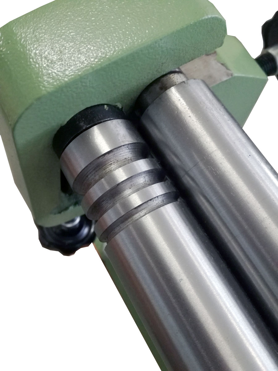 Ruční průmyslová zakružovačka-stáčečka plechu, pro šířku až 610 mm, 44 kg, Warco