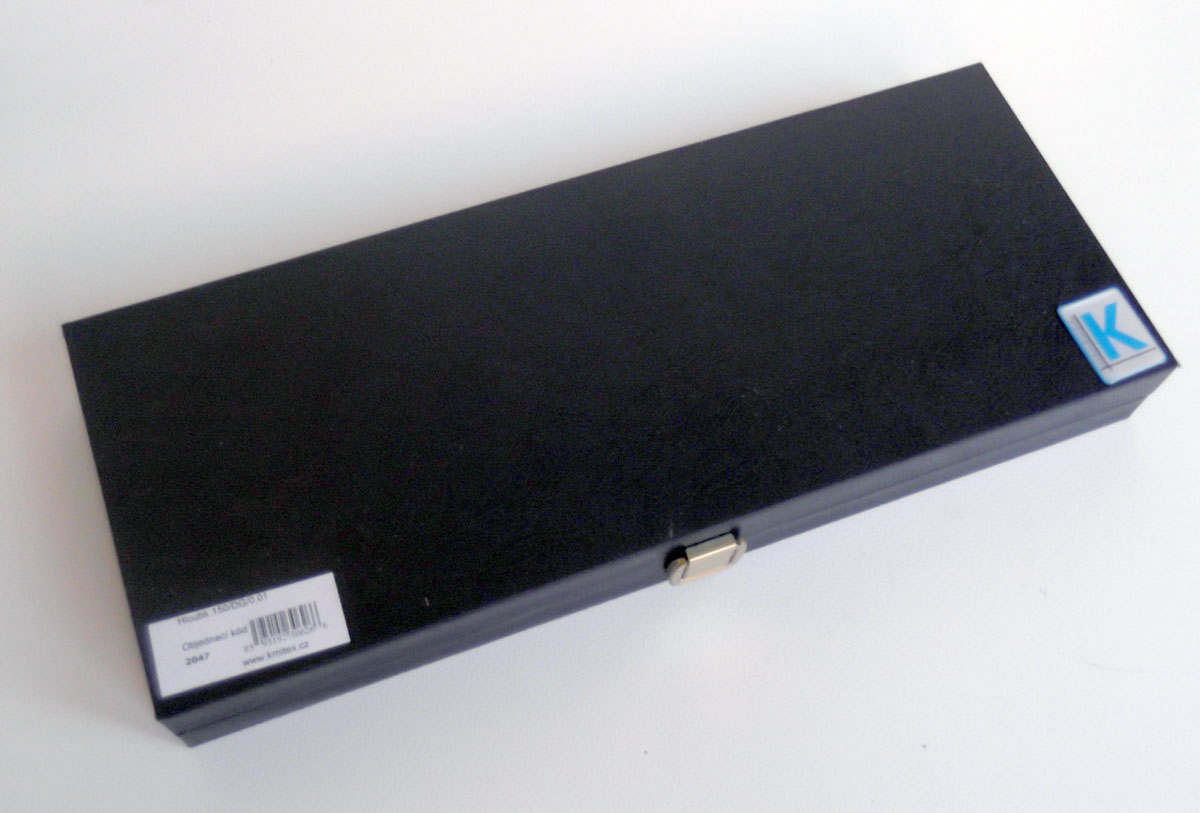 Hloubkoměr digitální bez nosu, DIN 862, 150 mm, KM