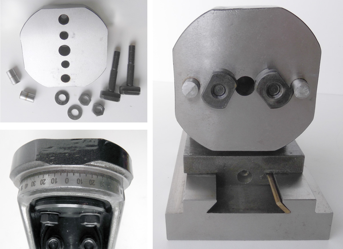 Otočný frézovací suport/nástavec, vhodný pro soustruhy Warco a další, Warco