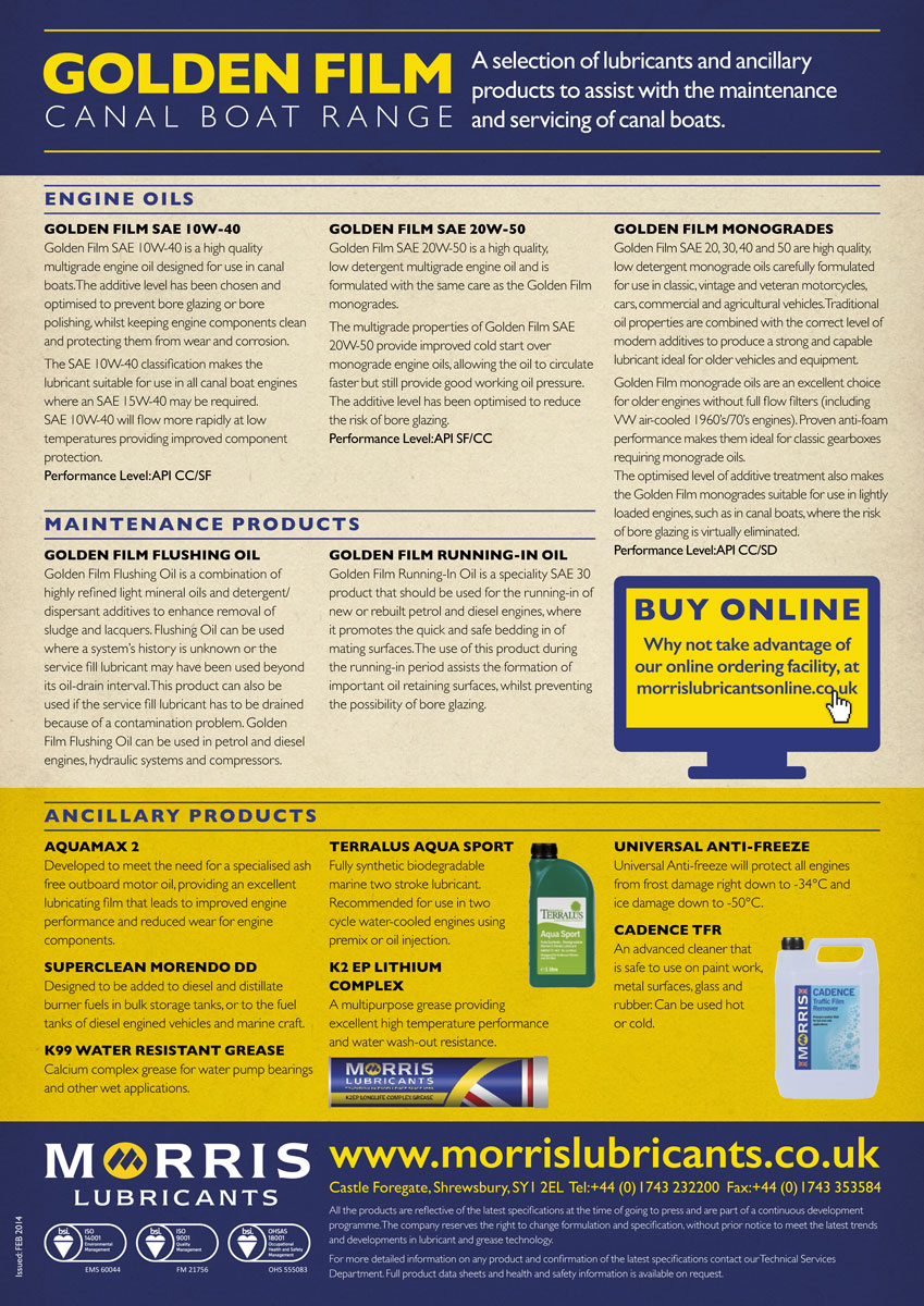 Morris Aqua Max 2 Marine, olej do benzínu pro dvoutaktní lodní motory, 1l