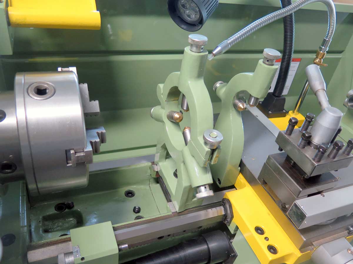 Warco GH1236, klasický hrotový soustruh na kov s převodovkou, 1f, 1.5kW - 620 kg