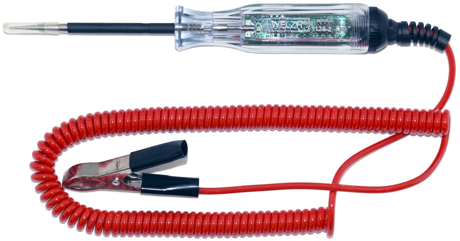 Tester obvodů, digitální LCD širokoúhlý  3 - 49 V, Welzh