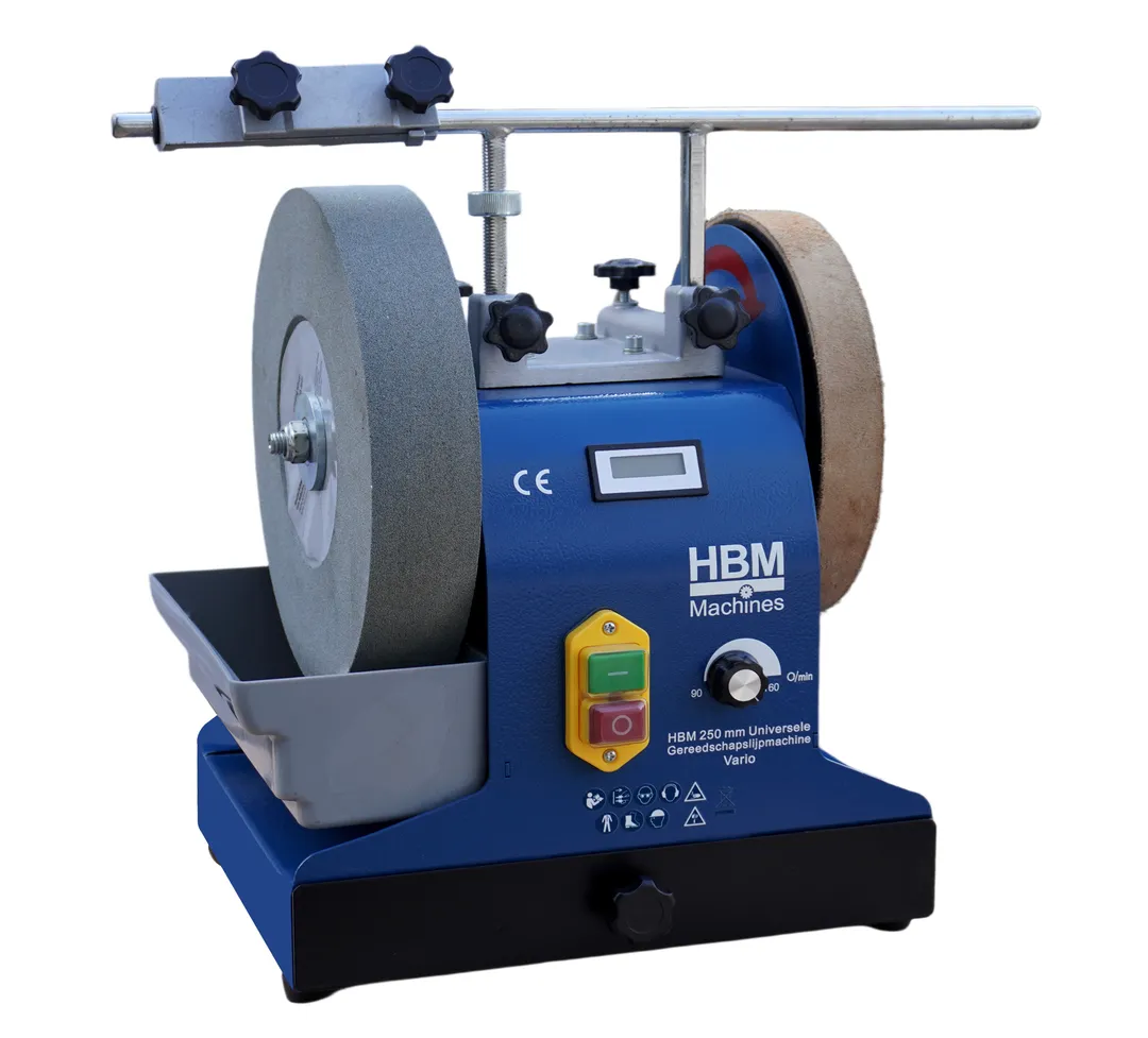 Univerzální bruska na nože a nástroje, 250 mm, variabilní otáčky, 18 kg