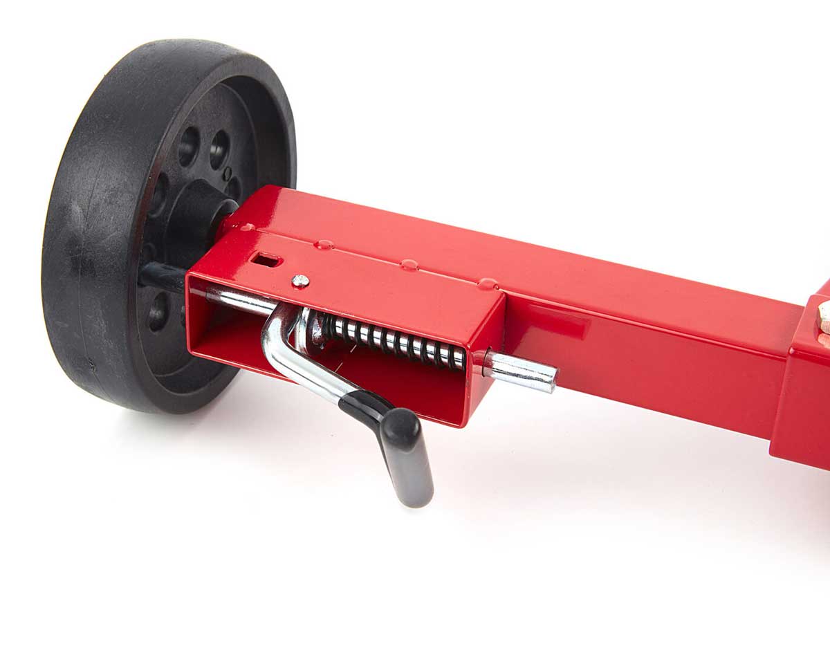 Deluxe mobilní stojan pro 4 automobilová kola s aretací