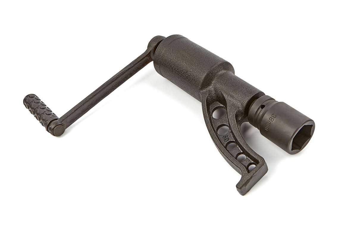 Násobič kroutícího momentu 1", 1:64, 5000 Nm, sada 11 dílů