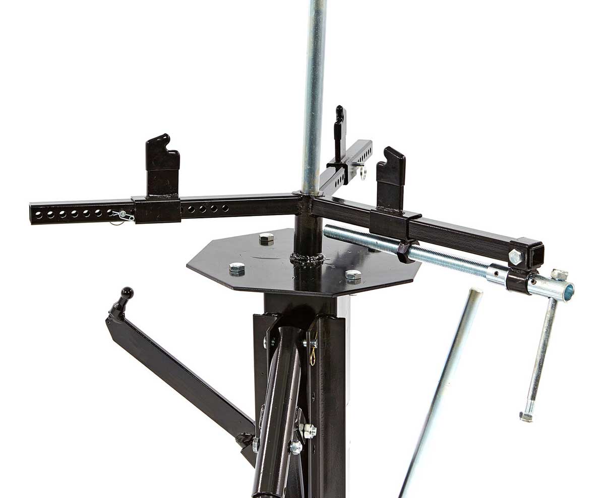 Ruční zouvačka automobilových a motocyklových pneumatik 4" - 16,5"